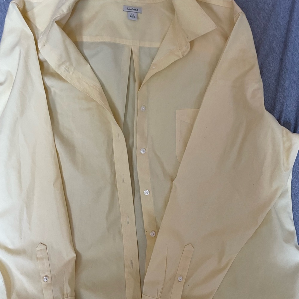 L.L. Bean Women’s Wrinkle Free Button Up Size 2X